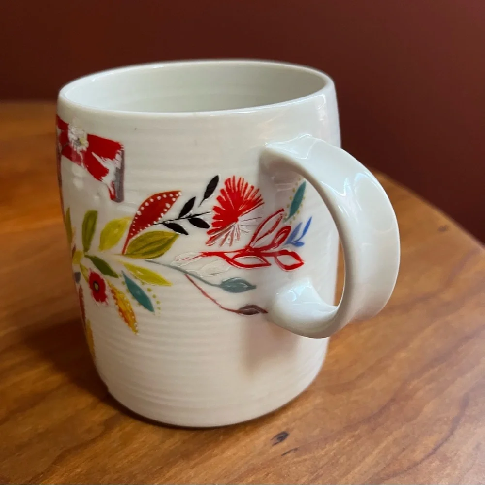 Anthropologie Starla Halfmann Initial T Mug - Picture 3 of 6
